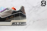 Giày Louis Vuitton Trainer Blue SS21 Siêu Cấp