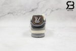 Giày Louis Vuitton Trainer Blue SS21 Siêu Cấp