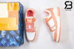 Giày Louis Vuitton Trainer Pink Siêu Cấp