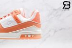 Giày Louis Vuitton Trainer Pink Siêu Cấp