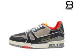 Giày Louis Vuitton Trainer Red SS21 Siêu Cấp