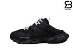 Giày Lười Balenciaga Track Mule Màu Đen Siêu Cấp