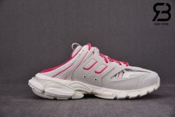 Giày Lười Balenciaga Track Mule Màu Hồng Siêu Cấp