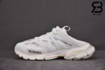 Giày Lười Balenciaga Track Mule Màu Trắng Siêu Cấp