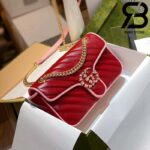 Túi Gucci GG Marmont small shoulder bag đỏ best quality