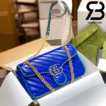 Túi Gucci GG Marmont small shoulder bag xanh best quality
