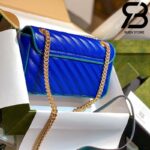 Túi Gucci GG Marmont small shoulder bag xanh best quality