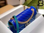 Túi Gucci GG Marmont small shoulder bag xanh best quality