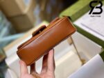Túi Gucci Marmont matelassé super mini bag màu nâu best quality