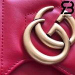 Túi Gucci Marmont small top handle bag đỏ best quality