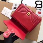 Túi Gucci Marmont small top handle bag đỏ best quality