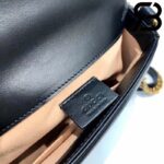Túi Gucci Marmont mini top handle bag màu đen best quality