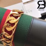 Túi Gucci Sylvie small shoulder bag màu đen best quality