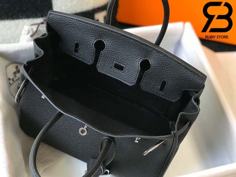 Túi Hermes Birkin Bag 25cm Black Togo Best Quality 99% Auth