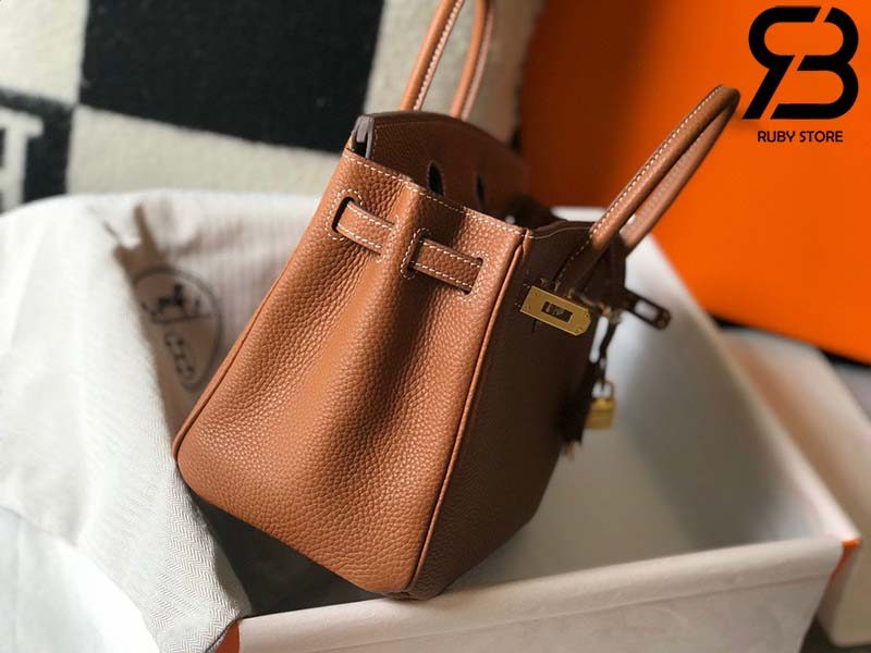 Túi Hermes Birkin Bag 25cm Brown Togo Best Quality 99% Auth