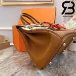 Túi Hermes Birkin Bag 30cm Nâu Khóa Vàng Best Quality 99% Auth
