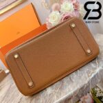 Túi Hermes Birkin Bag 30cm Nâu Khóa Vàng Best Quality 99% Auth