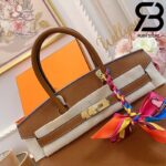 Túi Hermes Birkin Bag 30cm Nâu Khóa Vàng Best Quality 99% Auth
