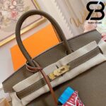 Túi Hermes Birkin Bag 30cm Xám Khóa Vàng Best Quality 99% Auth
