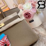 Túi Hermes Birkin Bag 30cm Xám Khóa Vàng Best Quality 99% Auth
