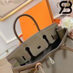 Túi Hermes Birkin Bag 30cm Xám Khóa Vàng Best Quality 99% Auth