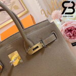 Túi Hermes Birkin Bag 30cm Xám Khóa Vàng Best Quality 99% Auth