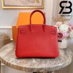 Túi Hermes Birkin Bag 30cm Đỏ Khóa Vàng Best Quality 99% Auth