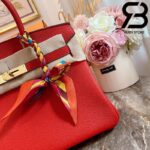 Túi Hermes Birkin Bag 30cm Đỏ Khóa Vàng Best Quality 99% Auth
