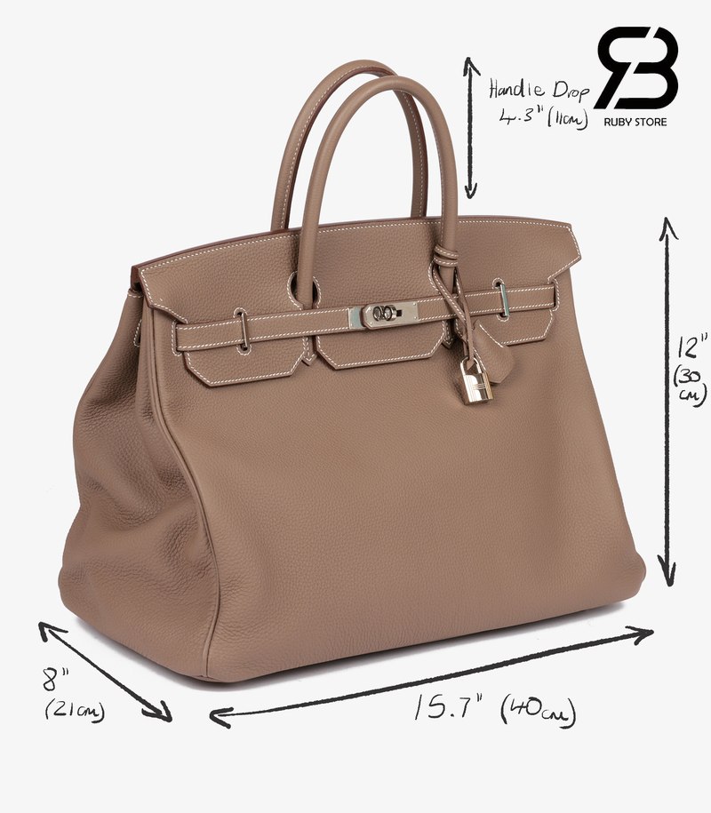 Kích thước túi Hermes Birkin 40