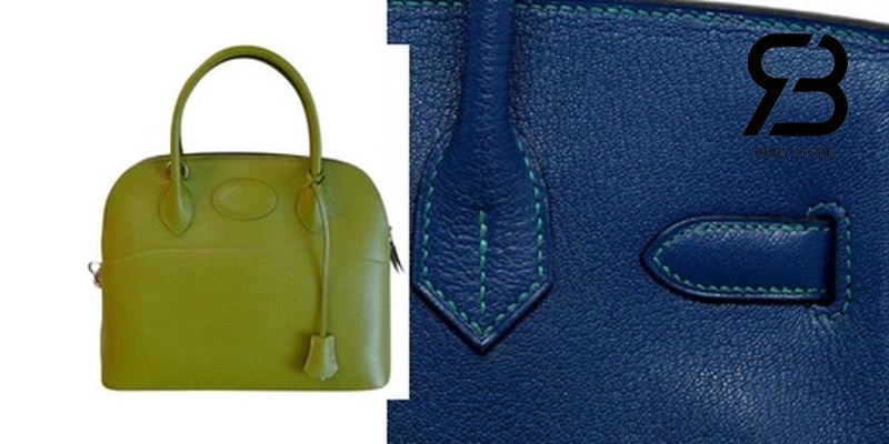 Chất liệu da cherve của túi Hermes Birkin
