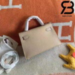 Túi Hermes Kelly Bag Grey 19cm Best Quality 99% Auth