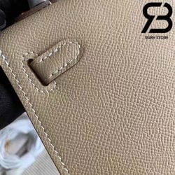 Túi Hermes Kelly Bag Grey 19cm Best Quality 99% Auth
