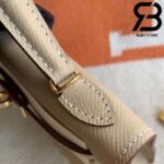 Túi Hermes Kelly Bag Grey 19cm Best Quality 99% Auth