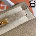 Túi Hermes Kelly Bag Grey 19cm Best Quality 99% Auth