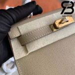 Túi Hermes Kelly Bag Grey 19cm Best Quality 99% Auth