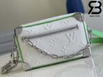 Túi LV Mini Soft Trunk White Green Best Quality 99% Auth
