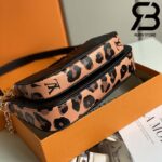 Túi LV Multi Pochette Accessoires Black Embossed Best Quality 99% Auth