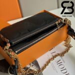 Túi LV Multi Pochette Accessoires Black Embossed Best Quality 99% Auth