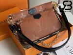 Túi LV Multi Pochette Accessoires Caramel Embossed Best Quality 99% Auth