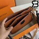 Túi LV Multi Pochette Accessoires Caramel Embossed Best Quality 99% Auth
