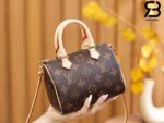 Túi LV Nano Speedy Monogram Canvas 16CM Best Quality
