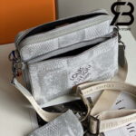 Túi LV Trio Messenger Stone Grey Best Quality 99% Auth
