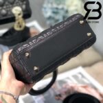 Túi Medium Lady Dior Bag Màu Đen Best Quality 99% Auth
