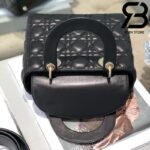 Túi Medium Lady Dior Bag Màu Đen Best Quality 99% Auth