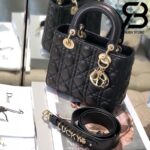 Túi Medium Lady Dior Bag Màu Đen Best Quality 99% Auth