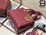 Túi Medium Lady Dior Bag Violet Pink Best Quality 99% Auth
