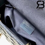 Túi Medium Lady Dior Bag Xanh Bóng Best Quality 99% Auth