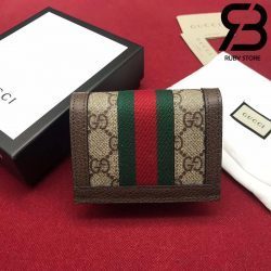 Ví Gucci Ophidia GG card case wallet best quality