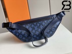 Túi LV Discovery Bumbag Monogram Shadow Navy Best Quality 99% Auth