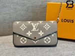 Túi LV Félicie Pochette Monogram Dove Cream Kem Best Quality